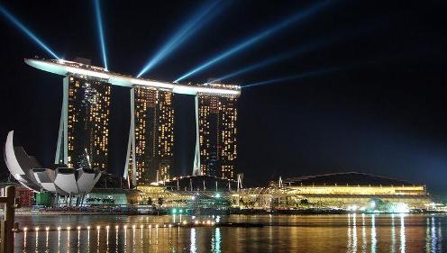 Marina Bay Sands Resort by Night